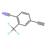 4-Ethynyl-2-(trifluoromethyl)benzonitrile|CS-0433579|239104-49-5