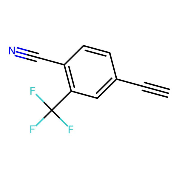 4-Ethynyl-2-(trifluoromethyl)benzonitrile|CS-0433579|239104-49-5
