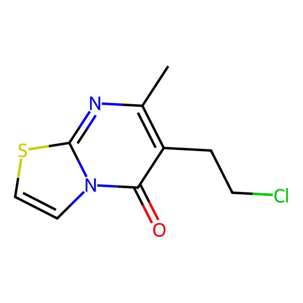 6-(2-Chloroethyl)-7-methyl-5H-thiazolo[3,2-a]pyrimidin-5-one|CS-0061204|86488-00-8
