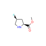 Methyl (2S,4S)-4-fluoropyrrolidine-2-carboxylate hydrochloride|CS-0049284|58281-79-1