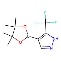 4-(4,4,5,5-Tetramethyl-1,3,2-dioxaborolan-2-yl)-3-(trifluoromethyl)-1H-pyrazole|CS-0042488|1218790-40-9