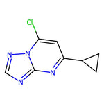 7-Chloro-5-cyclopropyl-[1,2,4]triazolo[1,5-a]pyrimidine|CS-0091741|1208336-29-1