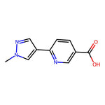 6-(1-Methyl-1H-pyrazol-4-yl)pyridine-3-carboxylic acid, 95%|07-0172|220461-82-5