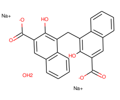 Pamoic acid disodium salt monohydrate, 98%|290461|6640-22-8