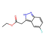 Ethyl 2-(5-fluoro-1H-indazol-3-yl)acetate|CS-0102743|885271-93-2