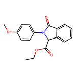 Ethyl 2-(4-methoxyphenyl)-3-oxoisoindoline-1-carboxylate|CS-1046507|2231767-34-1