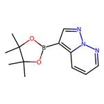 3-(4,4,5,5-Tetramethyl-1,3,2-dioxaborolan-2-yl)pyrazolo[1,5-b]pyridazine|CS-0132534|1423078-56-1