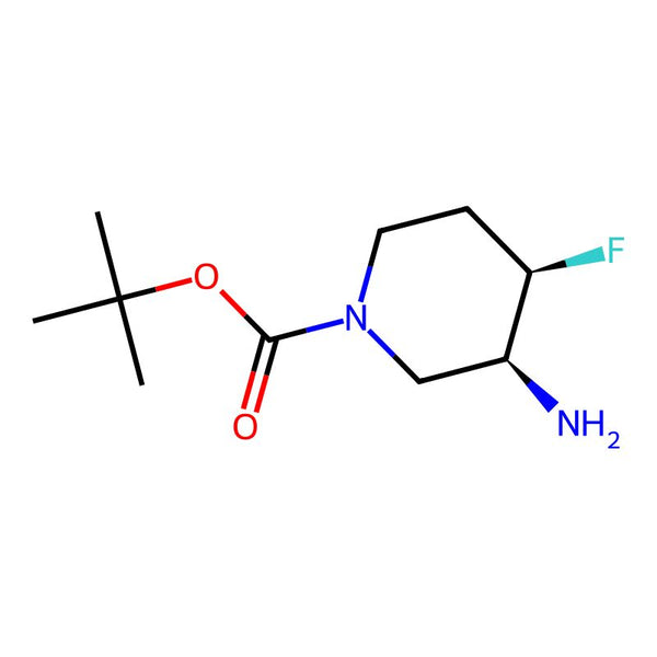 (3R,4S)-rel-tert-Butyl 3-amino-4-fluoropiperidine-1-carboxylate|CS-W001382|1273565-65-3