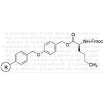 Fmoc-L-norleucine 4-alkoxybenzyl alcohol resin|04190