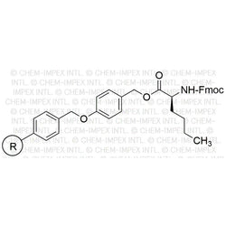 Fmoc-L-norleucine 4-alkoxybenzyl alcohol resin|04190