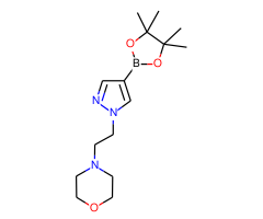 4-(2-(4-(4,4,5,5-Tetramethyl-1,3,2-dioxaborolan-2-yl)-1H-pyrazol-1-yl)ethyl)morpholine|CS-W012083|864754-18-7