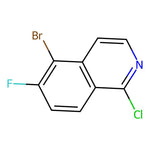 5-Bromo-1-chloro-6-fluoroisoquinoline|CS-0527227|1368066-64-1