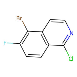 5-Bromo-1-chloro-6-fluoroisoquinoline|CS-0527227|1368066-64-1