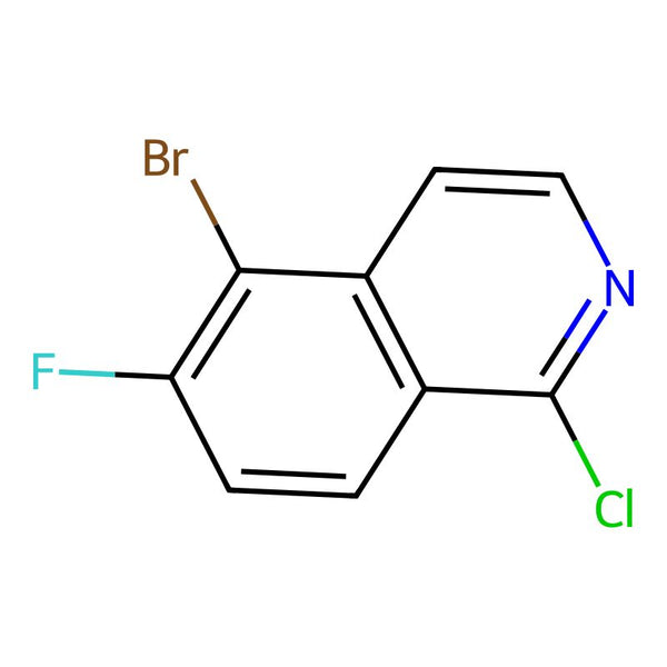 5-Bromo-1-chloro-6-fluoroisoquinoline|CS-0527227|1368066-64-1