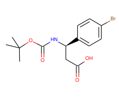 (R)-3-(4-Bromophenyl)-3-((tert-butoxycarbonyl)amino)propanoic acid|CS-W016751|261380-20-5