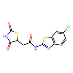 N-(6-Chlorobenzo[d]thiazol-2-yl)-2-(2,4-dioxothiazolidin-5-yl)acetamide|CS-0415901|880301-25-7