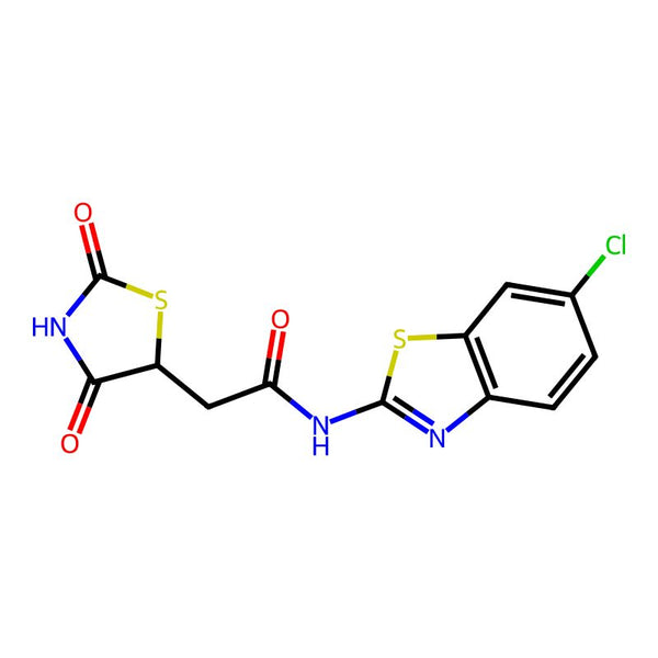 N-(6-Chlorobenzo[d]thiazol-2-yl)-2-(2,4-dioxothiazolidin-5-yl)acetamide|CS-0415901|880301-25-7