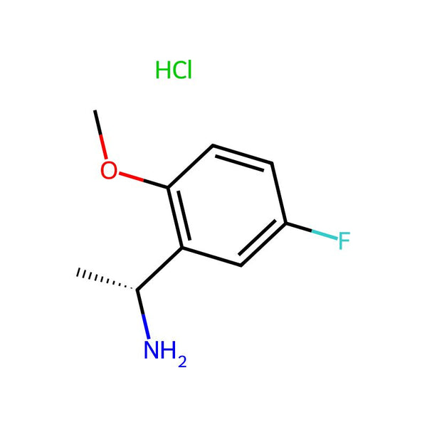 (R)-1-(5-Fluoro-2-methoxyphenyl)ethan-1-amine hydrochloride|CS-0620432|2769990-88-5