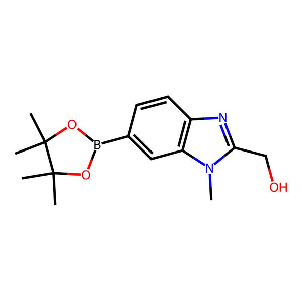 (1-Methyl-6-(4,4,5,5-tetramethyl-1,3,2-dioxaborolan-2-yl)-1H-benzo[d]imidazol-2-yl)methanol|CS-0498439|1491138-56-7