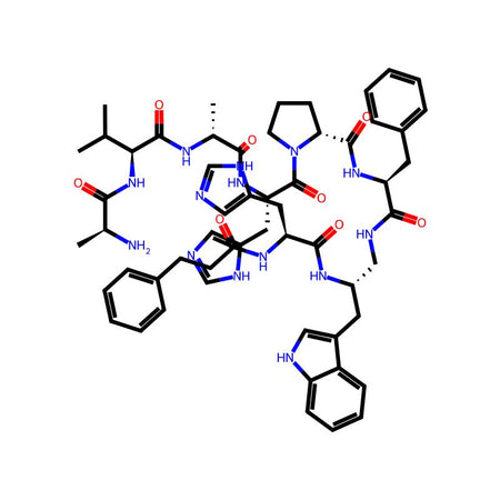 (Deamino-Phe19,D-Ala24,D-Pro26-psi(CH2NH)Phe27)-GRP (19-27) (human, porcine, canine)|CPTD786978|142061-53-8