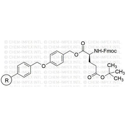 Fmoc-L-glutamic acid g-tert-butyl ester 4-alkoxybenzyl alcohol resin|01769