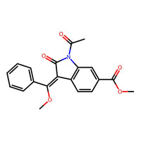 Methyl (3E)-1-acetyl-3-[methoxy(phenyl)methylidene]-2-oxo-2,3-dihydro-1H-indole-6-carboxylate|CS-M2962|1168152-07-5