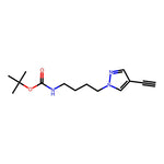 tert-Butyl (4-(4-ethynyl-1H-pyrazol-1-yl)butyl)carbamate|CS-0907663|3026715-63-6