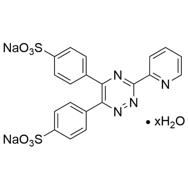 3-(2-Pyridyl)-5,6-bis(4-sulfophenyl)-1,2,4-triazine disodium salt hydrate|37157|28048-33-1