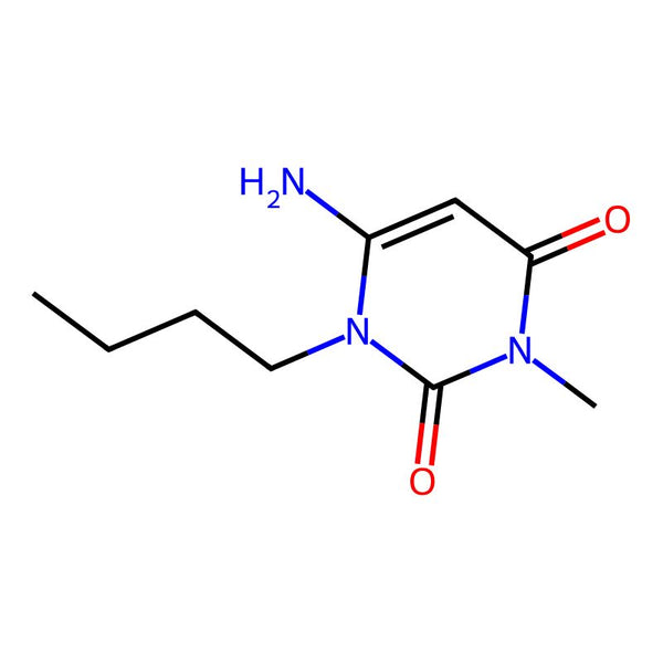 6-Amino-1-butyl-3-methyl-1,2,3,4-tetrahydropyrimidine-2,4-dione|CS-0307650|53681-50-8