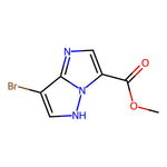Methyl 7-bromo-1H-imidazo[1,2-b]pyrazole-3-carboxylate|CS-0343276|2090040-33-6