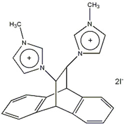 11,12-Bis[3-methylimidazolium]-9,10-dihydro-9,10-ethanoanthracene bis(iodide), min. 95%|07-0083