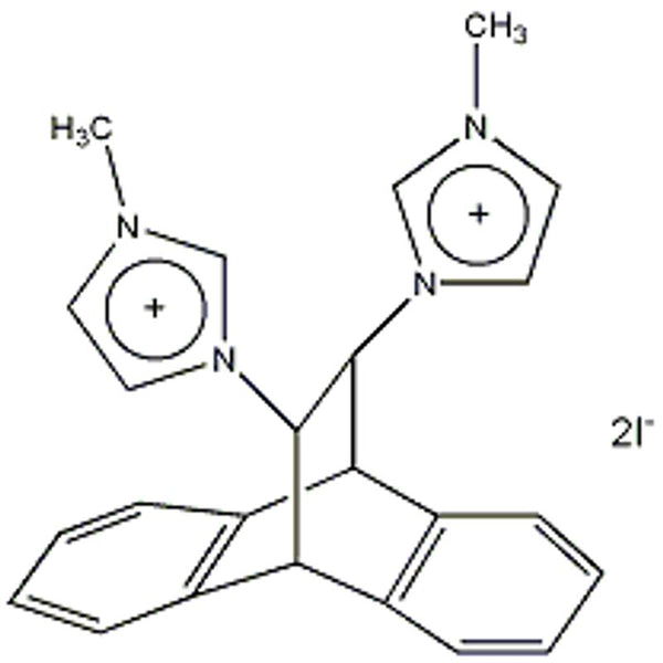 11,12-Bis[3-methylimidazolium]-9,10-dihydro-9,10-ethanoanthracene bis(iodide), min. 95%|07-0083