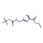 Ethyl 2-(((tert-butoxycarbonyl)amino)methyl)thiazole-4-carboxylate|CS-W022640|96929-05-4