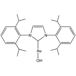 1,3-Bis(2,6-di-i-propylphenyl)imidazol-2-ylidenegold(I) hydroxide, min. 97%|79-0205|1240328-73-7