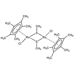 Dichlorobis(μ-methanethioato)bis(pentamethylcyclopentadienyl)diruthenium(III), 99% (mixture of syn and anti-isomers)|44-0645|216064-20-9