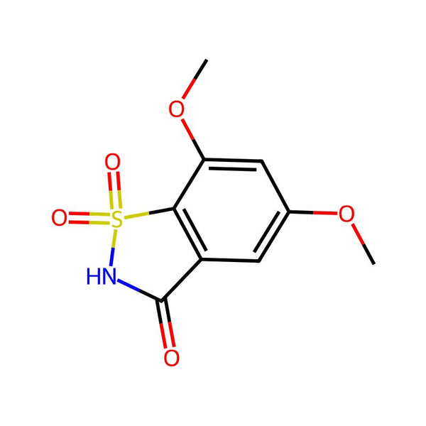 5,7-Dimethoxybenzo[d]isothiazol-3(2H)-one 1,1-dioxide|CS-0088610|64404-51-9
