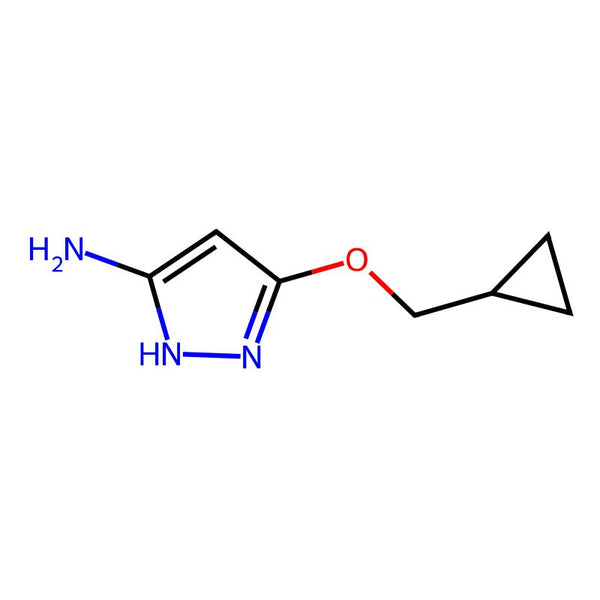 5-(Cyclopropylmethoxy)-1H-pyrazol-3-amine|CS-0119828|852443-66-4