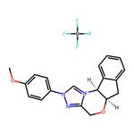(5aR,10bS)-5a,10b-Dihydro-2-(4-methoxyphenyl)-4H,6H-indeno[2,1-b][1,2,4]triazolo[4,3-d][1,4]oxazinium tetrafluoroborate|CS-0088325|941283-79-0