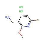(6-Bromo-2-methoxypyridin-3-yl)methanamine dihydrochloride|CS-0169649|2097938-54-8
