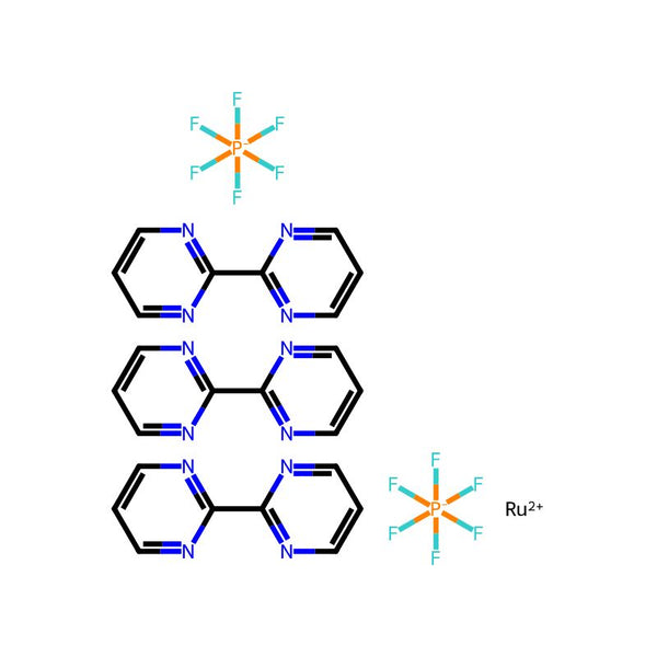 Ruthenium(2+), tris(2,2'-bipyrimidine-κN1,κN1')-, (OC-6-11)-, hexafluorophosphate(1-) (1:2)|CS-0199248|85335-55-3