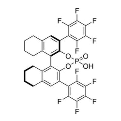 (11bR)-4-Oxide-8,9,10,11,12,13,14,15-octahydro-4-hydroxy-2,6-bis(2,3,4,5,6-pentafluorophenyl)-dinaphtho[2,1-d:1',2'-f][1,3,2]dioxaphosphepin, 95%, (99% ee)|15-0567|1284293-46-4