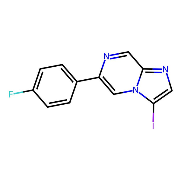 6-(4-Fluorophenyl)-3-iodoimidazo[1,2-a]pyrazine, 95%|07-0596|1036990-61-0