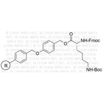 Na-Fmoc-Ne-Boc-D-lysine 4-alkoxybenzyl alcohol resin|04187