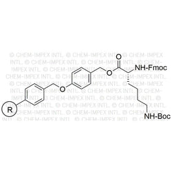 Na-Fmoc-Ne-Boc-D-lysine 4-alkoxybenzyl alcohol resin|04187
