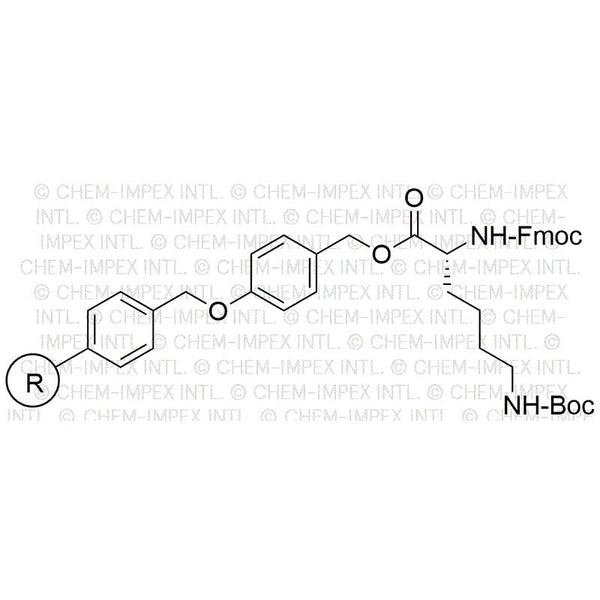 Na-Fmoc-Ne-Boc-D-lysine 4-alkoxybenzyl alcohol resin|04187