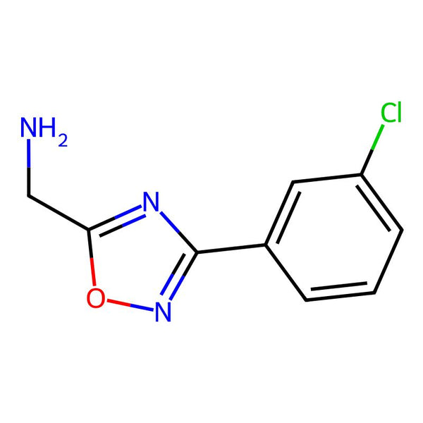1-[3-(3-Chlorophenyl)-1,2,4-oxadiazol-5-yl]methanamine|CS-0123075|944901-69-3