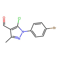 1-(4-Bromophenyl)-5-chloro-3-methyl-1H-pyrazole-4-carbaldehyde|CS-0340000|1005552-90-8