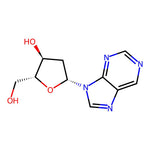 (2R,3S,5R)-2-(Hydroxymethyl)-5-(9H-purin-9-yl)tetrahydrofuran-3-ol|CS-0864341|4546-68-3