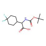 2-((tert-Butoxycarbonyl)amino)-2-(4,4-difluorocyclohexyl)acetic acid|CS-0048677|1822546-08-6