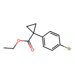 Ethyl 1-(4-bromophenyl)cyclopropanecarboxylate|CS-0041274|1215205-50-7